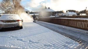 WOW! Clearing Snow with the EGO Snow Shovel
