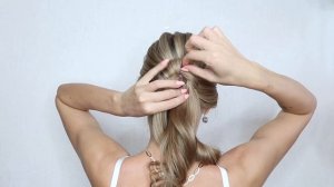 ИДЕАЛЬНЫЙ НИЗКИЙ ПУЧОК - ВЕЧЕРНЯЯ ПРИЧЕСКА СВОИМИ РУКАМИ | EASY PARTY UPDO HAIRSTYLE TUTORIAL