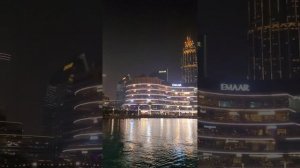 Ночь в Дубае 💜 Магия огней и роскошь небоскрёбов 🌃 ОАЭ 🇦🇪 #путешествие #дубай #оаэ