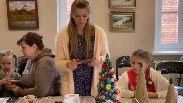 Делаем ёлочку к Рождеству! смотреть онлайн