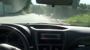 Звук двигателя W16 в автомобиле Subaru Impreza
