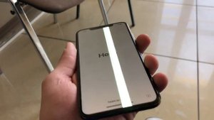 Полоса на экране iPhone XS Max - сгоревшие пиксели на OLED..?!