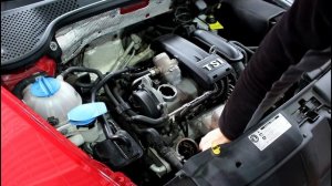 Замена масла и фильтров в двигателе на Volkswagen Beetle 1,2 Фольксваген Битл 2014 года