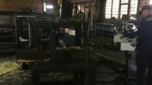 Станок для сращивания бревен и бруса УСБ-2 производства ПО "Диаком"