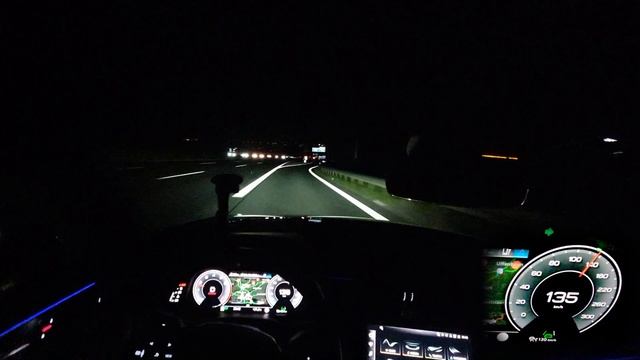 Audi A6 55 TFSI NIGHT POV TOP SPEED AUTOBAHN | 2023 QUATTRO 340PS смотреть онлайн