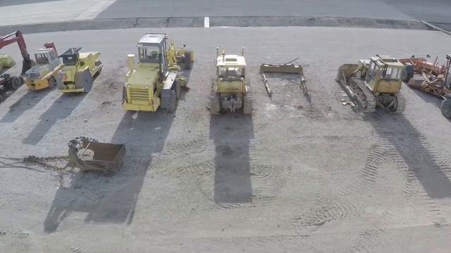Дорожники. Съемка с квадрокоптера