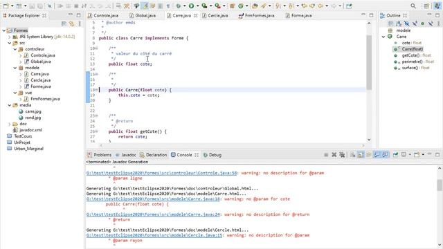 Eclipse n°6 : Documentation technique