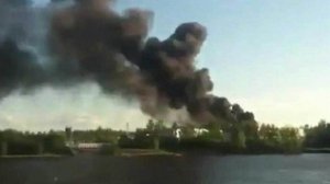 В Петербурге выясняют причины крупного пожара на судоремонтном заводе