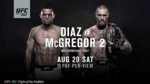 Конор МакГрегор vs Нэйт Диаз 2 UFC 202