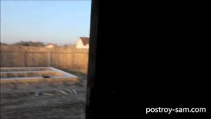 Дверь в сарай и обустройство дверного проема