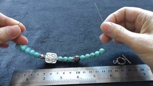 56. Как рассчитать длину браслета и закрепить резиновый шнур. смотреть онлайн