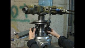 Автомат перекоса соосного вертолёта ХА-3