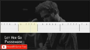 Passenger - Let Her Go Guitar Tab Tutorial