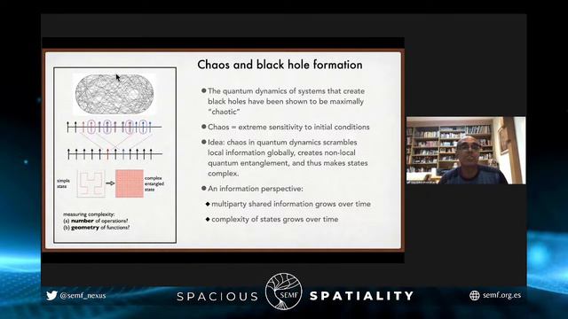 Vijay Balasubramanian | Complexity, Quantum Physics & Spacetime Structure | SPACIOUS SPATIALITY 202