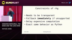 Oxidizing Mercurial: The good and the less good - Raphaël Gomès