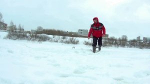 окунь на мормышку.р.Вологда.одна лунка сделала рыбалку