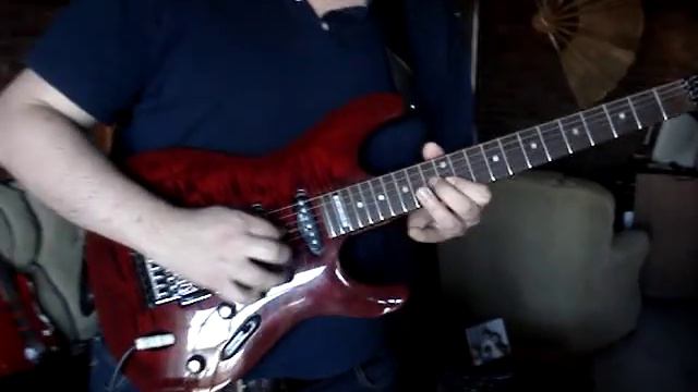 Silvio Gazquez testing an Ibanez S custom made guitar смотреть онлайн