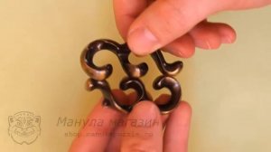 Решение головоломки Baroq Hanayama