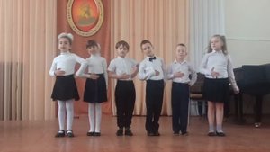 "Весёлый старичок" муз.Г.Портнова сл.Д.Хармса Вокальный ансамбль подготовительной группы "Звоночки"