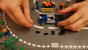 Городская машинка из Lego. Лего самоделка, для Lego City