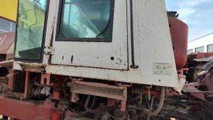 Привезли на капитальный ремонт трактор Кировец К-744 из Саратовской области.