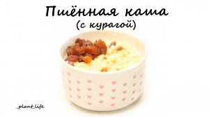 ПШЕННАЯ КАША (веганская, постная, без глютена) | список ингредиентов под видео ?