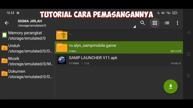 [Share] Client samp alyn v11 no update ❗ + cara pemasangan