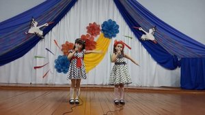 Песня "Помогите Бегемоту" Рыбаченок Вероника, Рыбаченок Екатерина; руководитель Дмитрук Т. В.