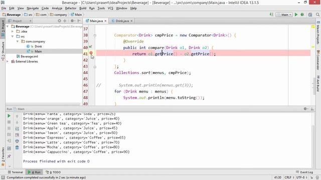 สอน Java: หลักการเบื้องต้นในการเรียงลำดับข้อมูลใน ArrayList смотреть онлайн