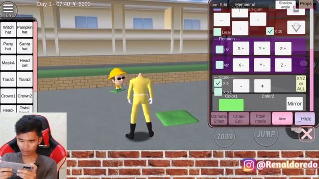 Ada Karakter Baru Member Yakuza Himawari Di Sakura School Simulator смотреть онлайн