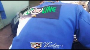 Замена лампочек ближнего света Cadillac srx 2013 год