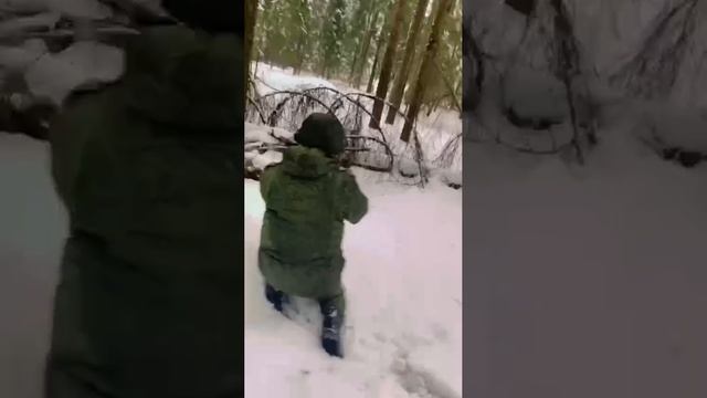 Видео совместных учений союзной группировки на полигонах Беларуси, снятое на экшн-камеру.