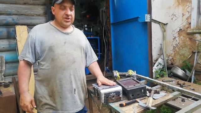 Изготовление задней крышки редуктора мотоблока. смотреть онлайн