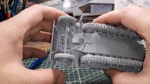 Сборка модели - Sd.Kfz. 251/1 ausf.B Hanomag 1/35 (ZVEZDA)