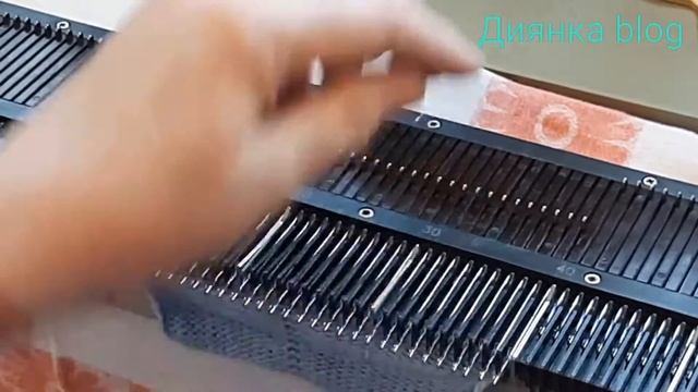 Убираем дефекты вязаного полотна. Вязание на машине Нева-2,Северянка,Нева-1. смотреть онлайн