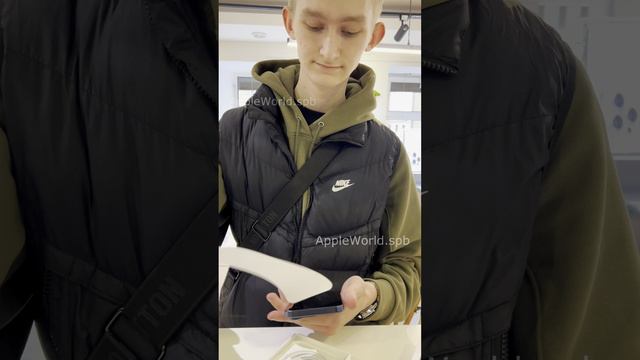 Распаковка iPhone 15 Pro Max в цвете Blue Titanium💙