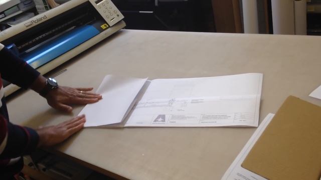 How to fold A1 plans to A4 for Binding смотреть онлайн