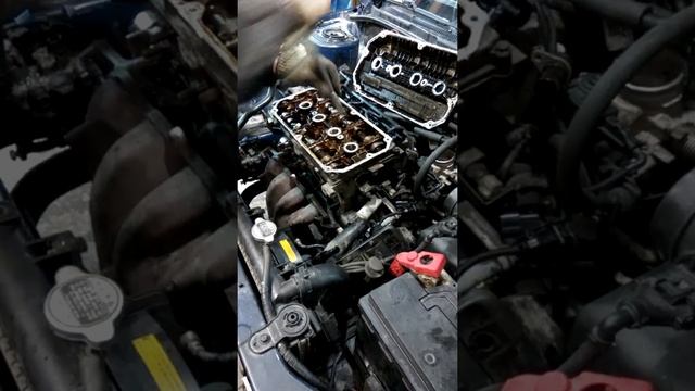 Снятие ГБЦ KIA