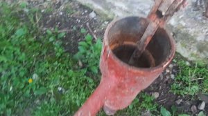 Ручной насос для воды на основе поршневого цилиндра
