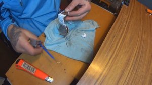 Ремонт. Ремешок у часов. Простейший. Repairs. Strap the watch. The simplest