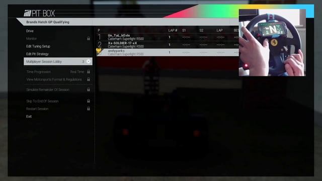 Ps4._grumpy old git plays._project car multiplayer._wheel cam _trustmaster t300 смотреть онлайн