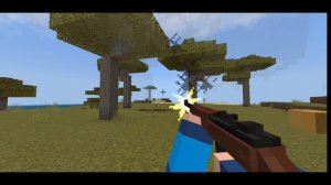 Frontline V3 [More Weapon] Addon/Mods in Minecraft PE [GUN MODS 3D]