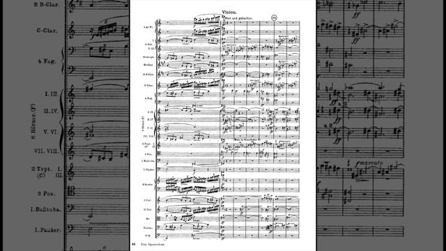 Strauss - Eine Alpensinfonie Op. 64 (Score) смотреть онлайн