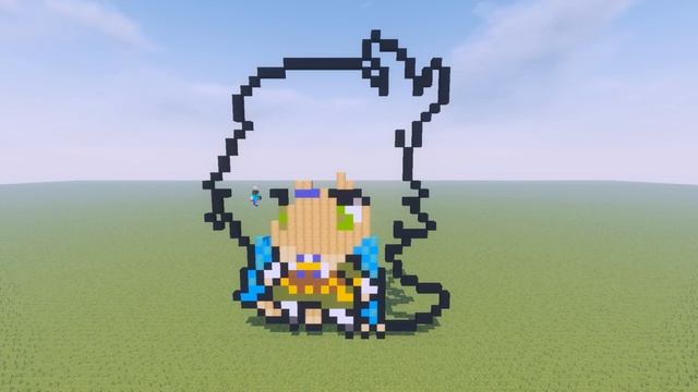 Venti [Genshin Impact] - Minecraft Pixel Art [#215] смотреть онлайн