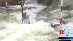 Titouan Castryck France Semi Final / 2023 ICF Canoe-Kayak Slalom World Cup La Seu d'Urgell Spain