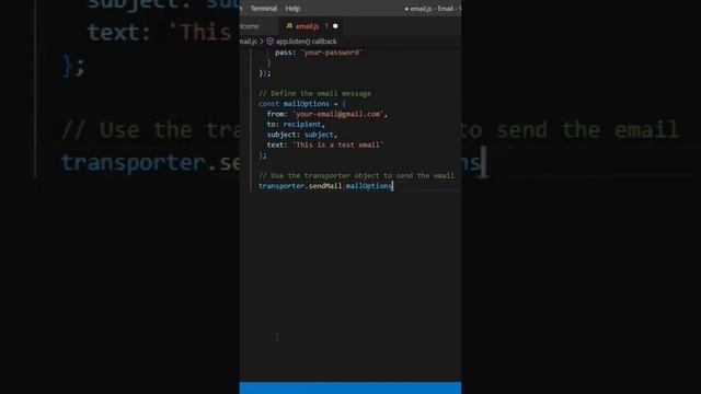 Sending Emails with Node.js and Nodemailer: A Step-by-Step Guide