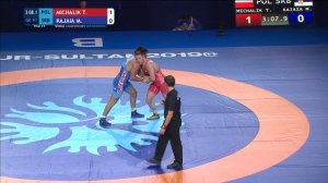 BRONZE GR - 97 kg: T. MICHALIK (POL) v. M. KAJAIA (SRB)