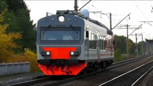 Автомотриса АЧ2-012 проносится через о.п. Шайтанка