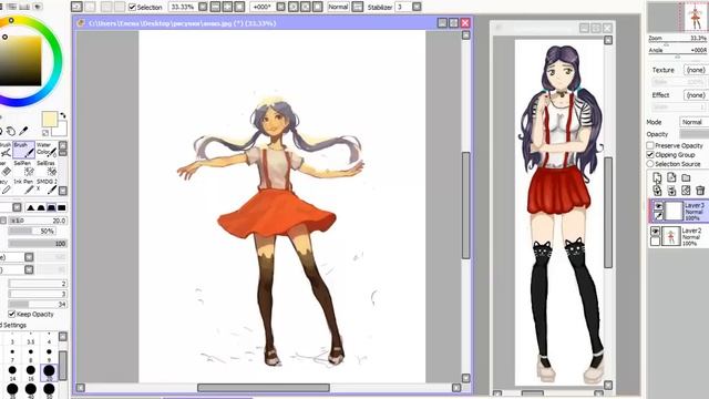 Speedpaint (Paint Tool SAI) Naomi смотреть онлайн