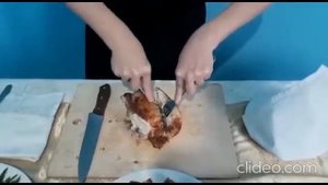 Мастер класс Нусс О. Транширование курицы